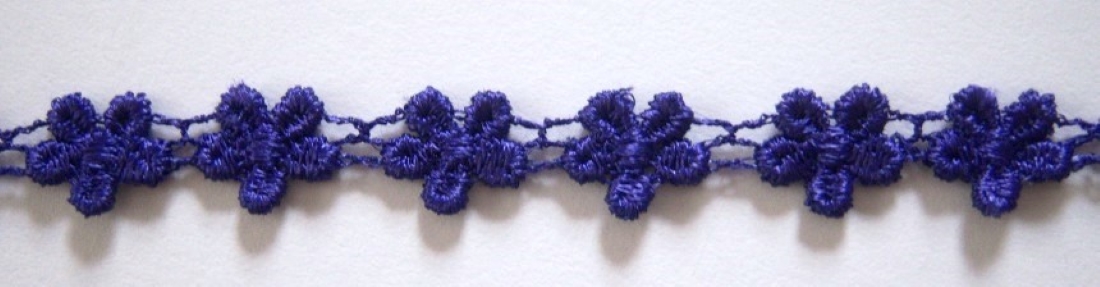 Purple Daisy 7/16" Venise Lace