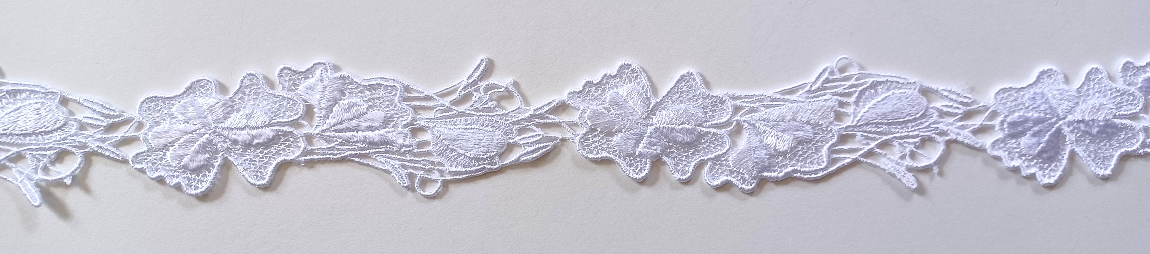 White 2" Venise Lace
