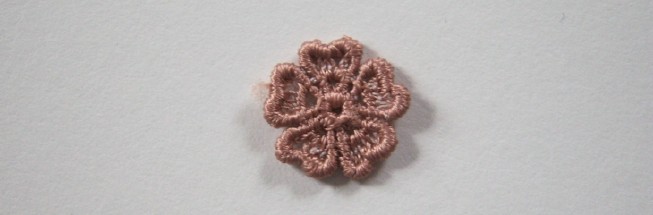 Cocoa Flower Venise Lace Applique