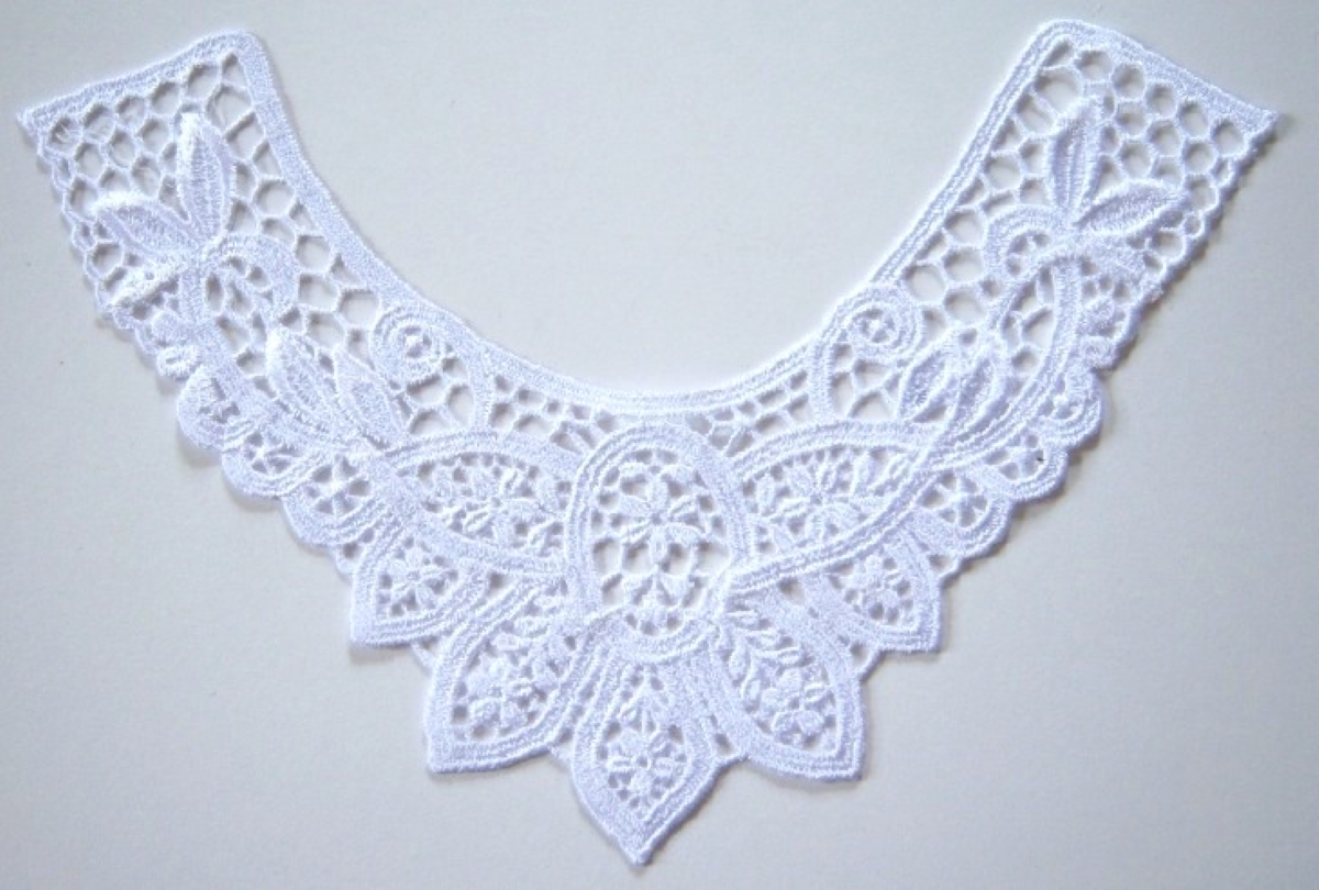 White Venise Lace Applique