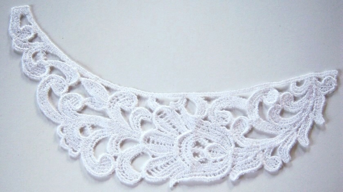 White Venise Lace Applique