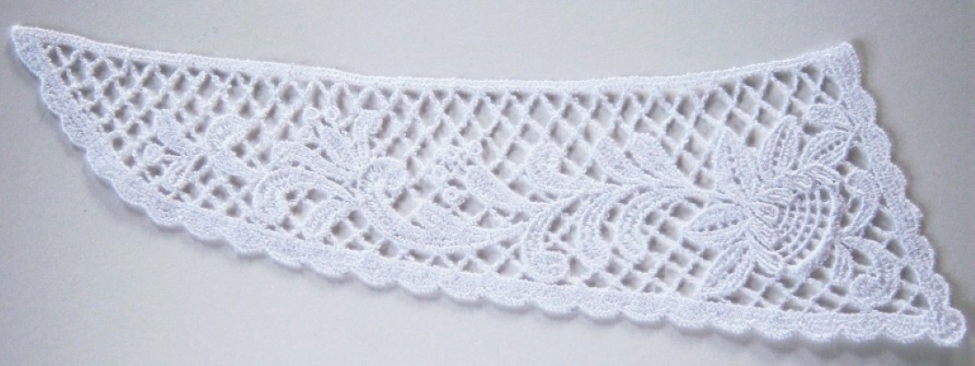 White Venise Lace Applique