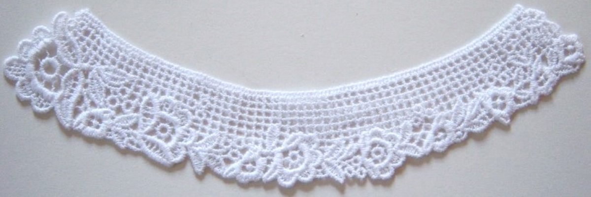 White Venise Lace Applique