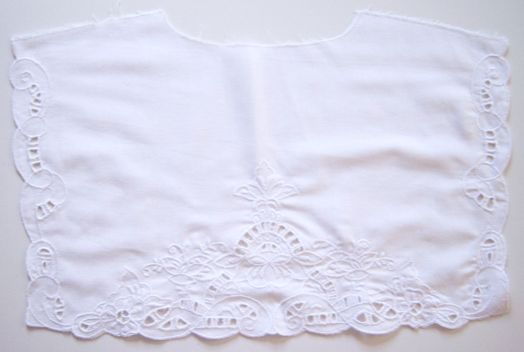 Natural White 18" Cotton Yoke