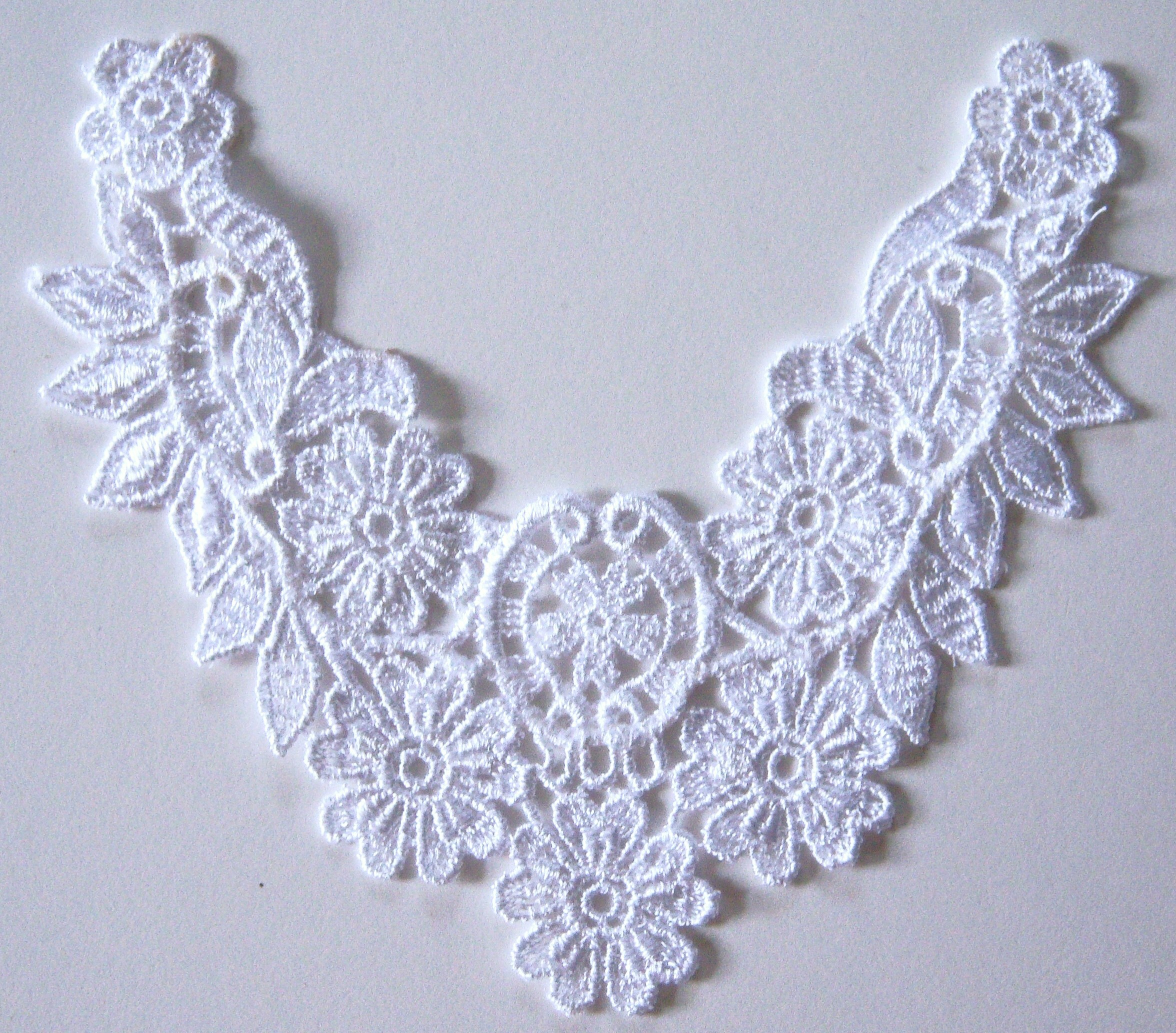 Venice Lace Applique Yoke