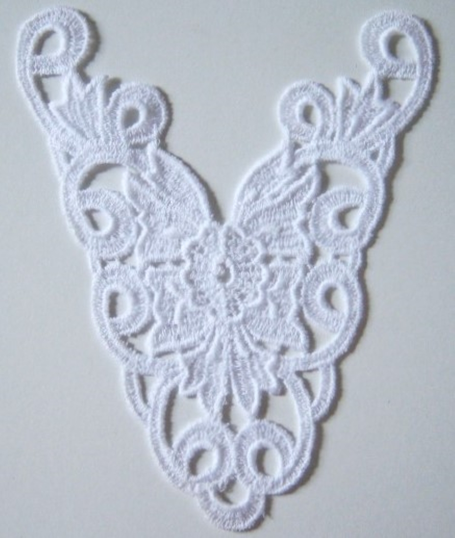 Venice Lace Applique Yoke