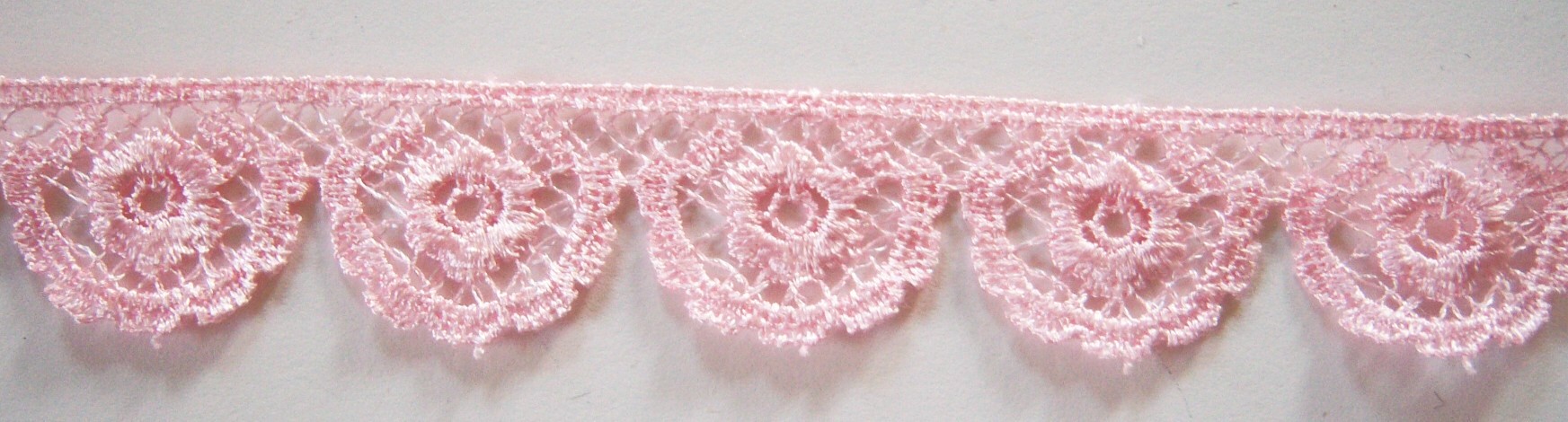 Pink 7/8" Venise Lace