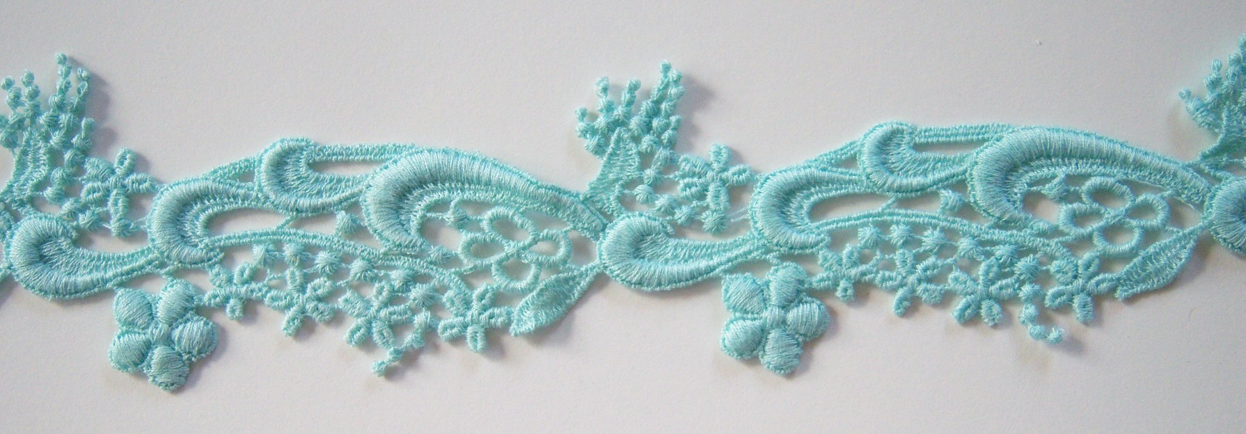 Lt. Aqua 2 1/4" Venise Lace