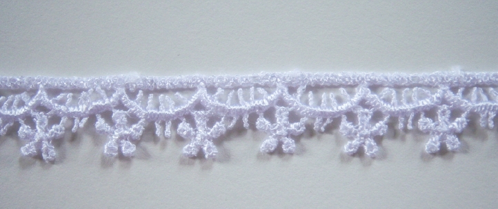 White 5/8" Venise Lace