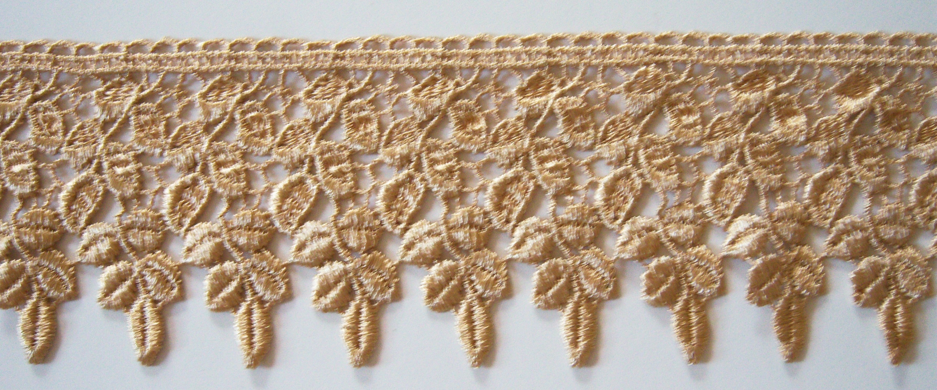 Golden Beige 3 1/4" Venise Lace