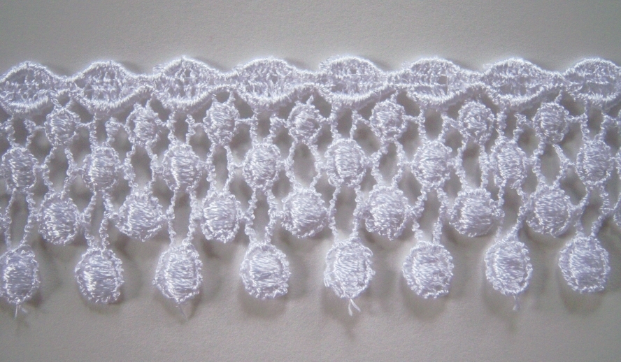 White 1 1/2" Venise Lace