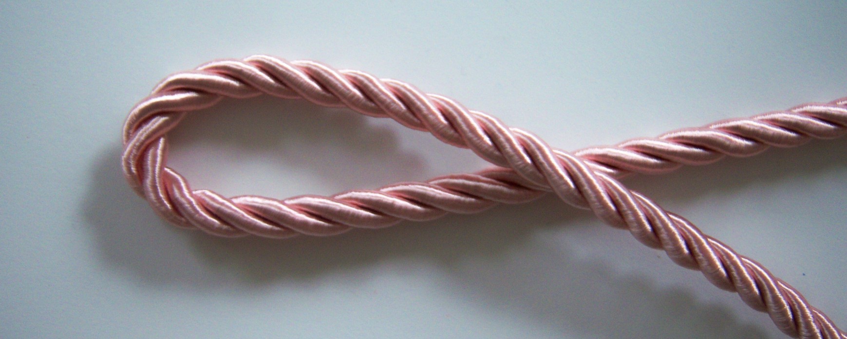 Rose Pink Rayon 5/16" Cord