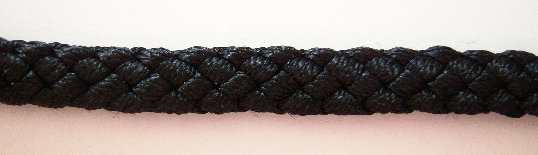 Black 3/16" Thick 3/8" Cord