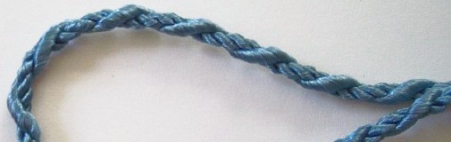 Slate Blue 3/16" Poly Fancy Cord