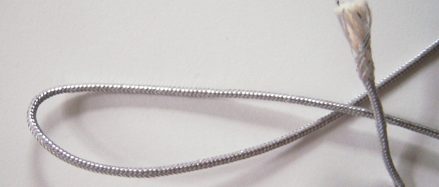 Silver/Grey Fill Metallic 3/32" Cord