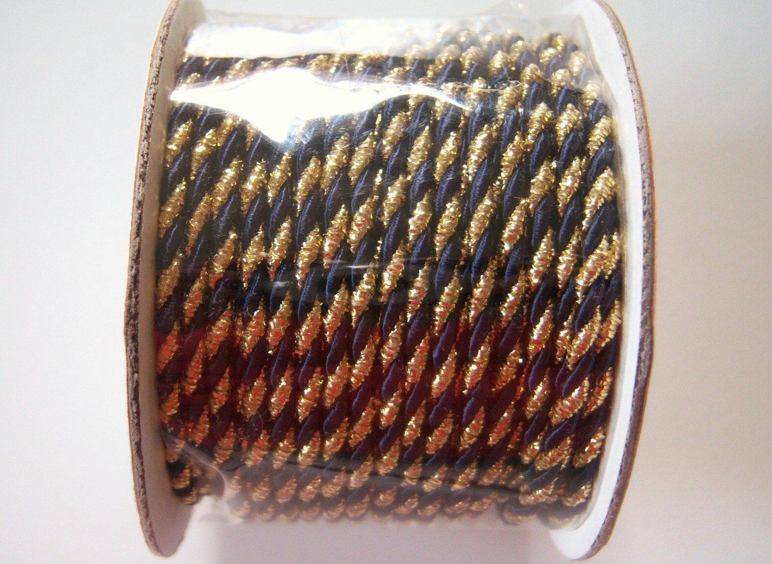Navy/Gold Metallic Cord
