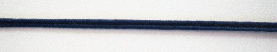 Classic Navy 3/32" Soutache Rayon Cord