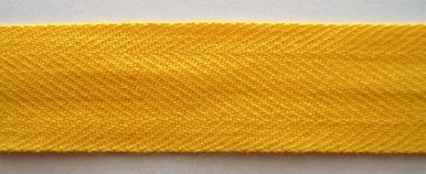 Buttercup Cotton 13/16" Twill Tape