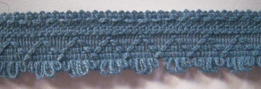 Slate Fringed 1" Braid