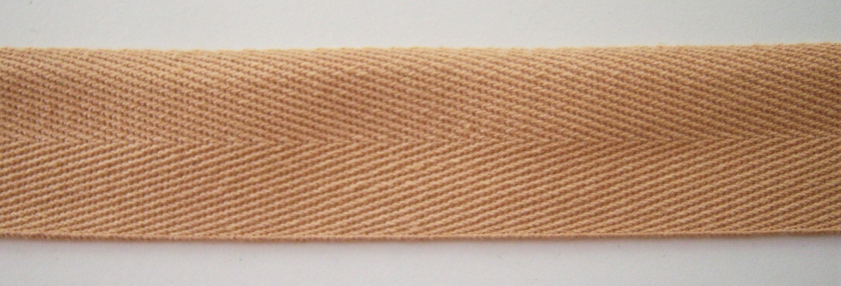 Camel Cotton 1 1/4" Twill Tape