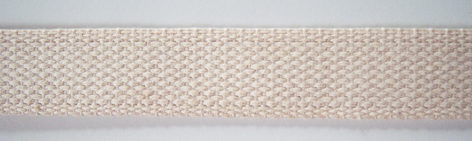 Natural 1" Cotton Webbing