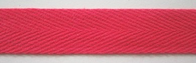 Strawberry Cotton 13/16" Twill Tape