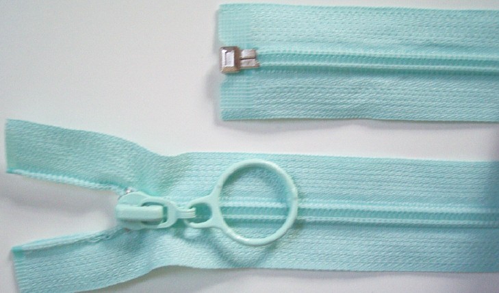 Mint Ring Pull 20" Coil Separating Zipper