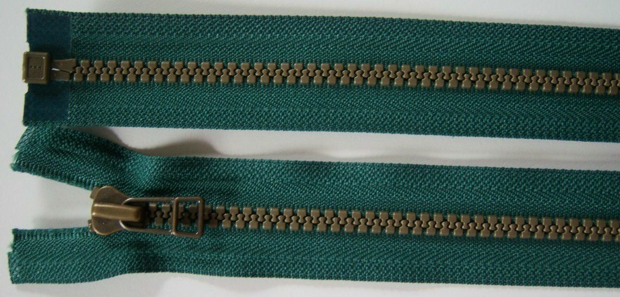 Hemlock YKK 23" Vislon Separating Zipper