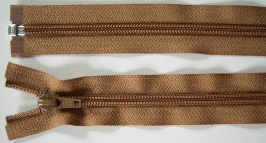 Camel YKK 21" Coil Separating Zipper