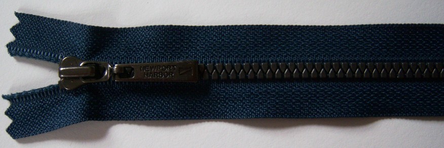 Navy YKK 7" Vislon Zipper