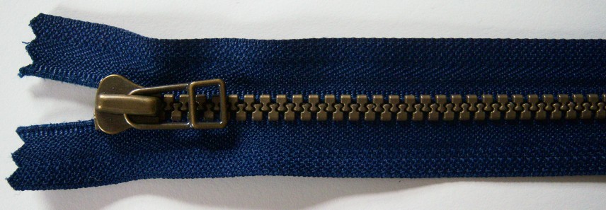 Lt Navy YKK 7" Vislon Zipper