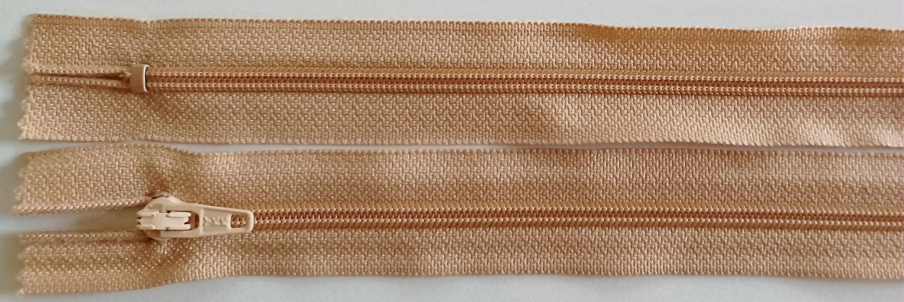 Subtle Nude YKK 7" Zipper
