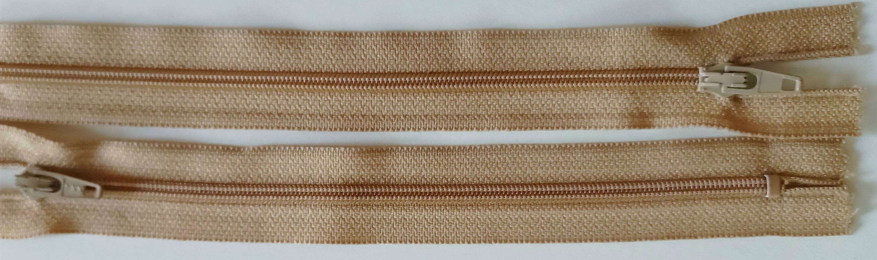 Nude YKK 7" Zipper