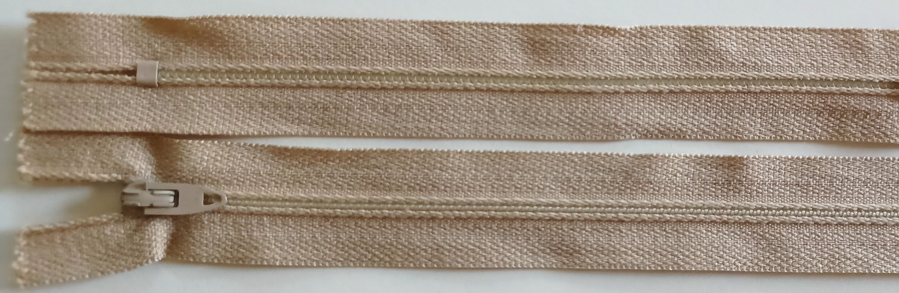 Tan Talon 7" Zipper
