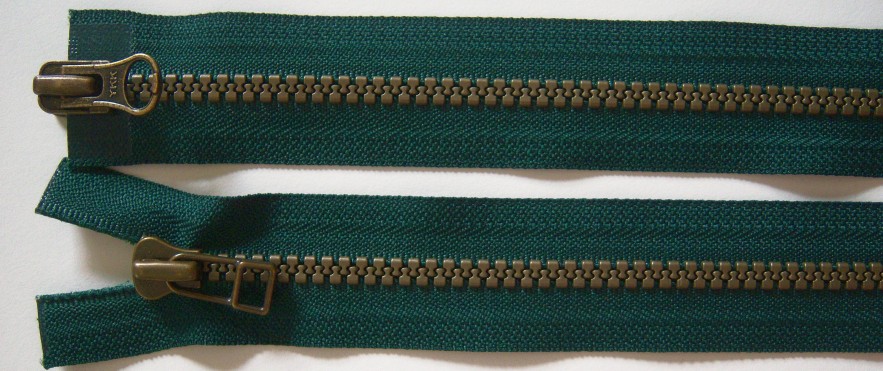 Hemlock YKK 28" Vislon Parka Separating Zipper