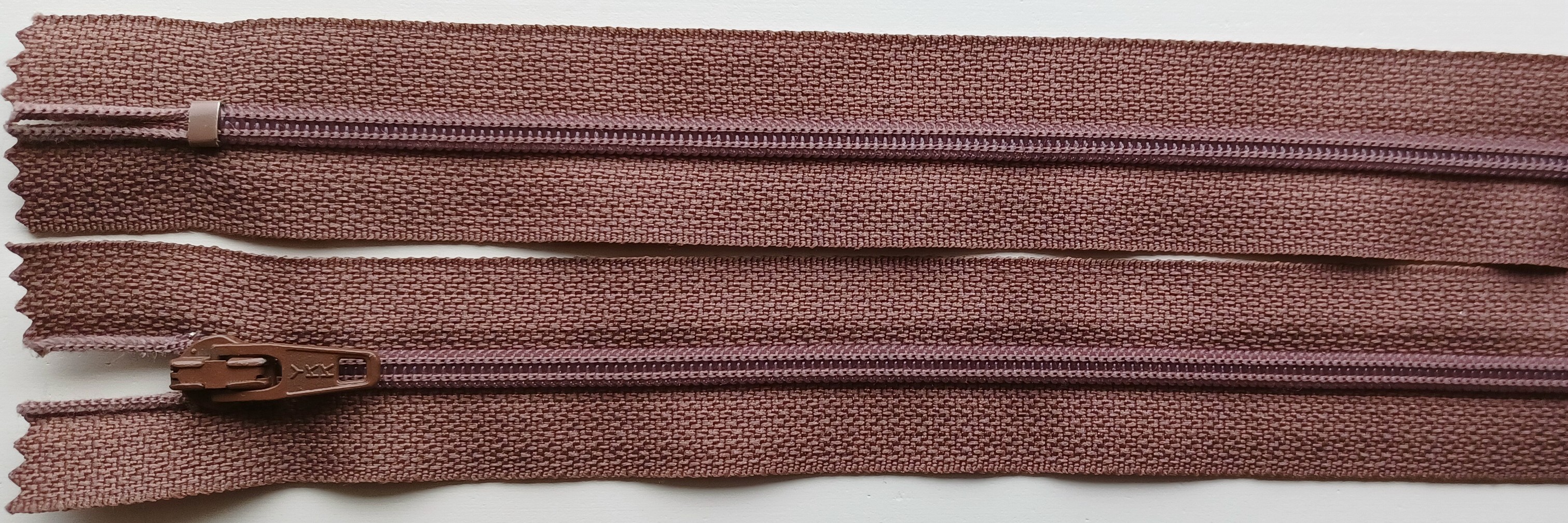 Mocha YKK 6.5" Zipper