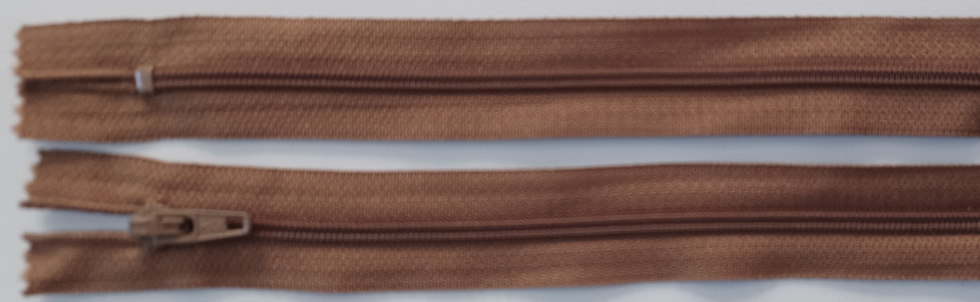 YKK Golden Brown 7" Zipper
