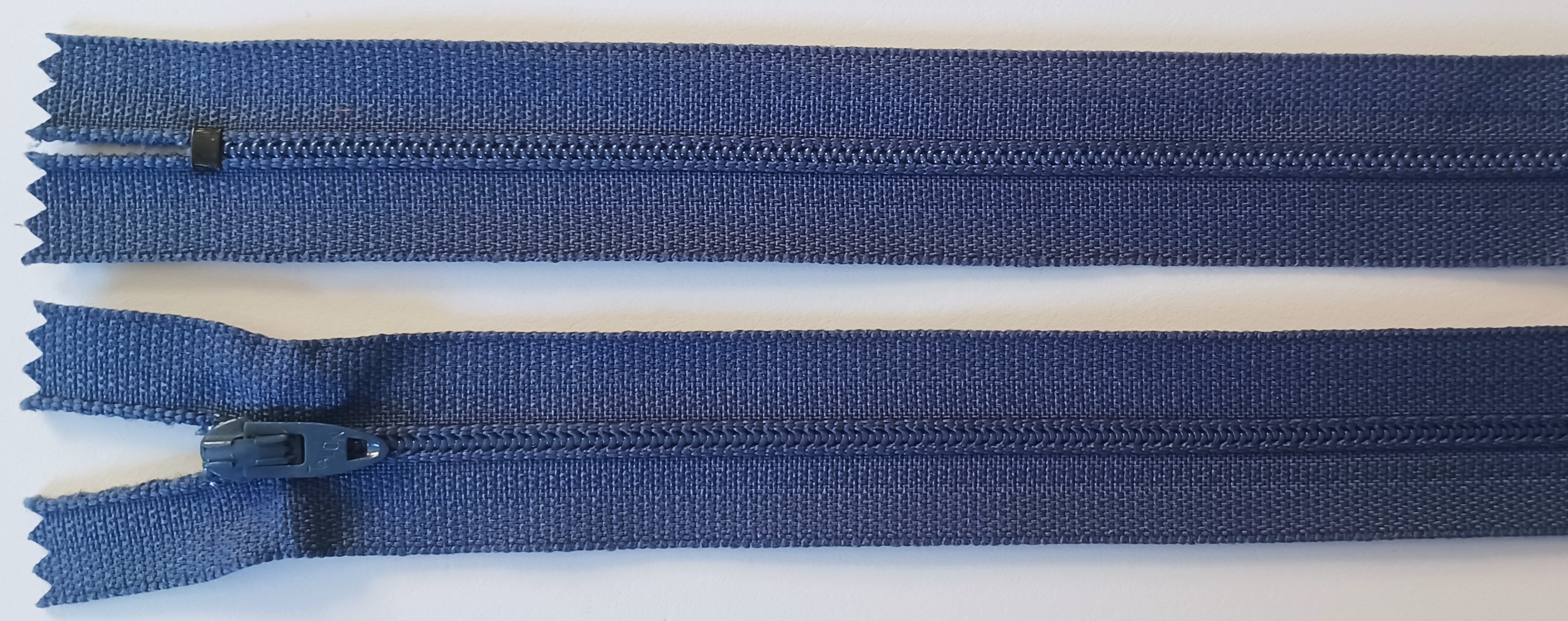 Talon 7" Slate Blue Nylon Coil Zipper