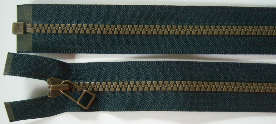 Spruce YKK 24" Vislon Separating Zipper