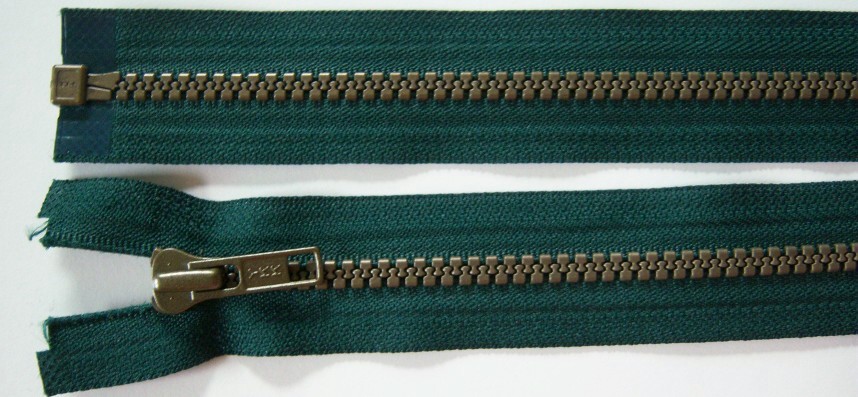 Hunter YKK 26" Vislon Separating Zipper