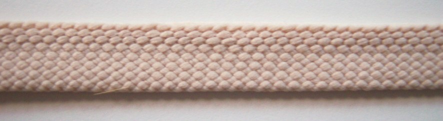 Beige 7/16" Fold Over Braid