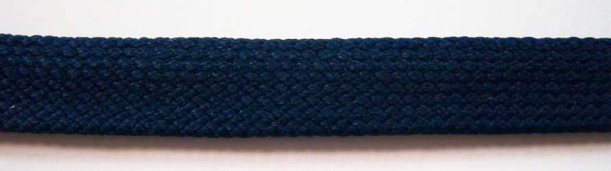 Classic Navy 7/16" Fold Over Braid