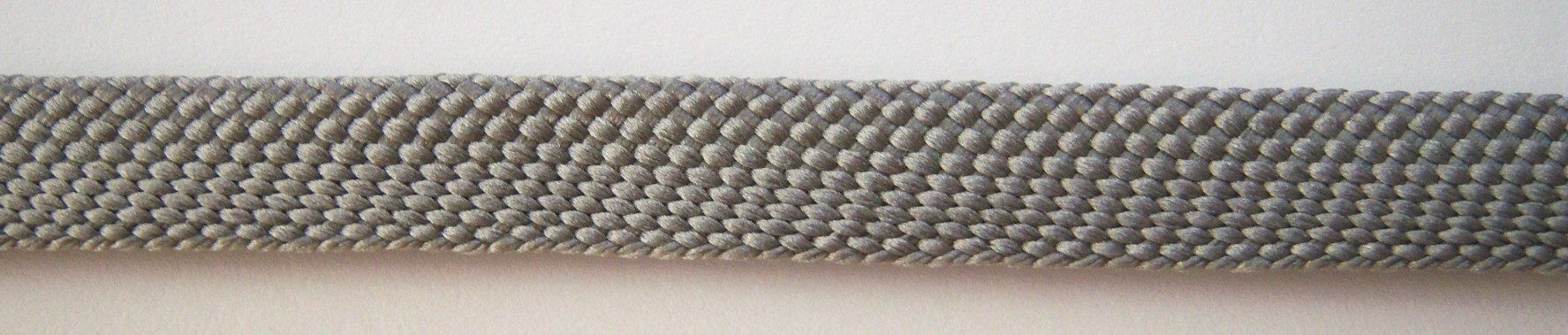 Green/Grey 1/2" Fold Over Braid