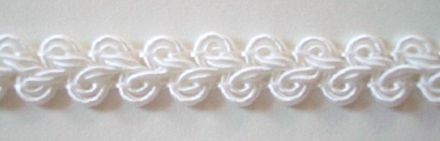 Natural White 3/8" Gimp Braid