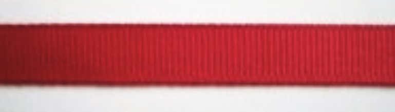 Red 3/8" Grosgrain Ribbon
