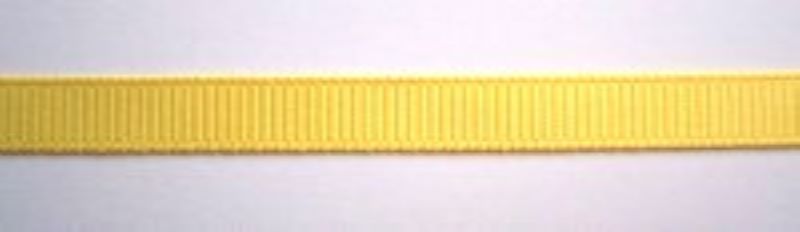 Yellow 3/8" Grosgrain Ribbon