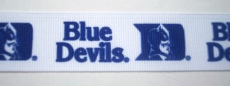 Blue Devils 1" Grosgrain Ribbon