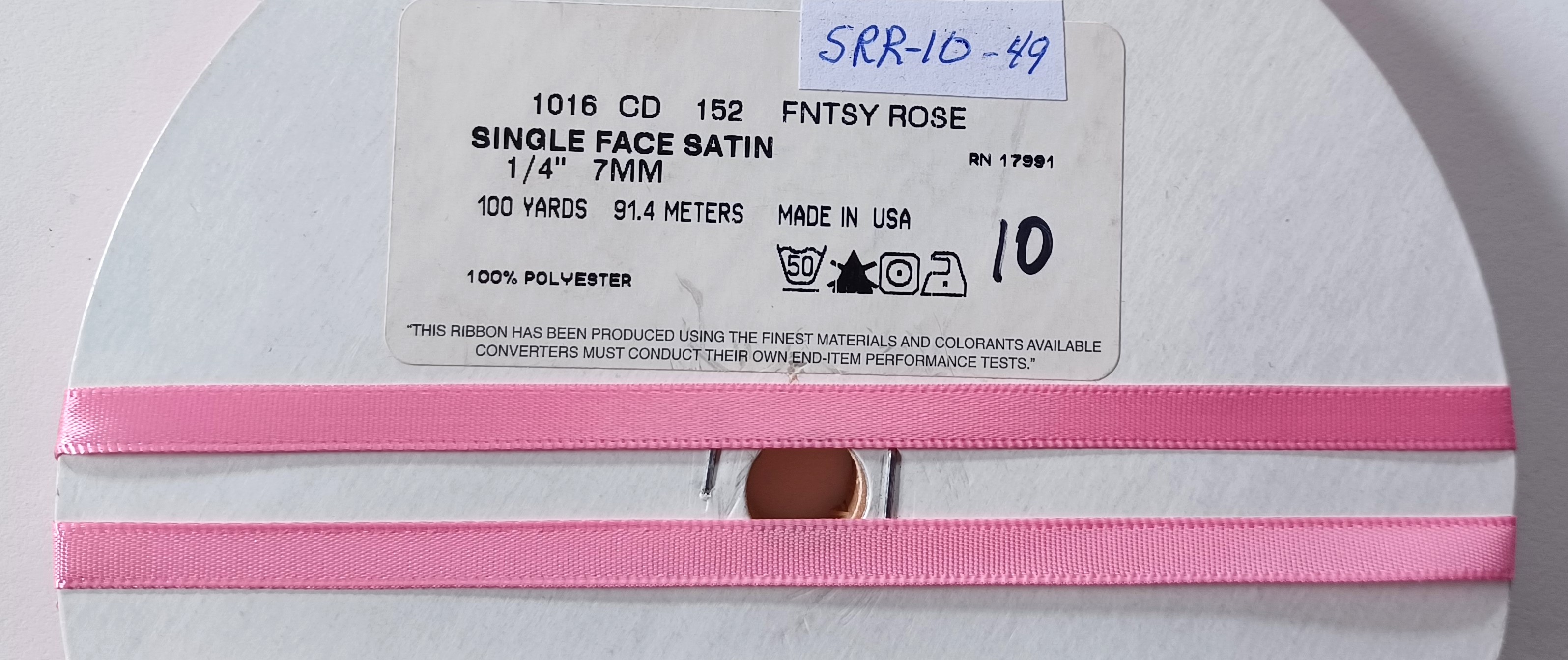 Fantasy Rose 1/4" SF Satin Ribbon
