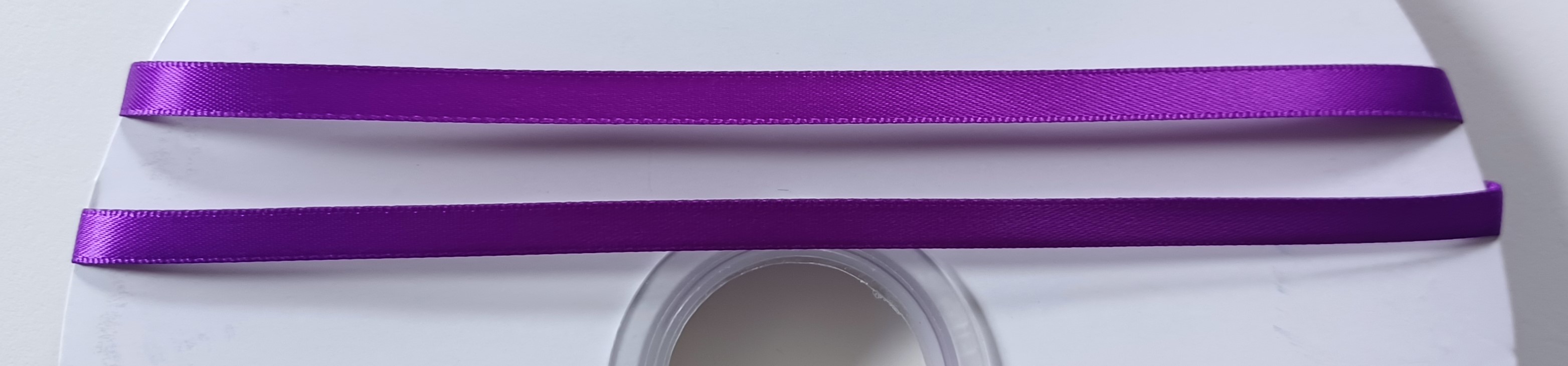 Purple 1/4" DF Satin Ribbon