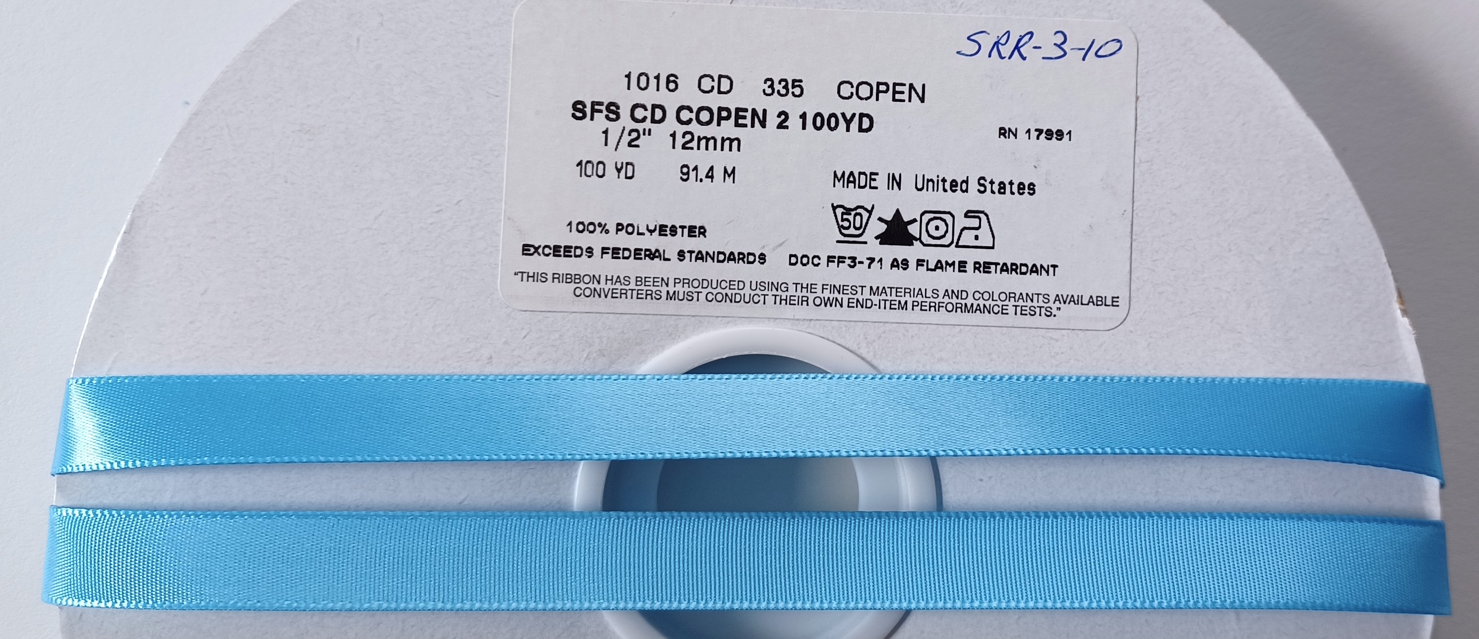 Copen 1/2" Satin Ribbon